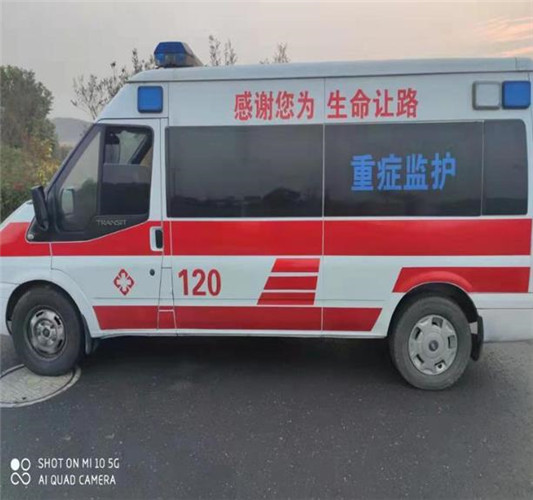 尼木救护车出租服务案例3